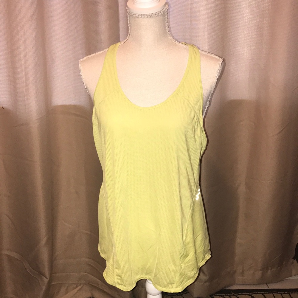 Zella by Nordstrom’s lime green workout tank
